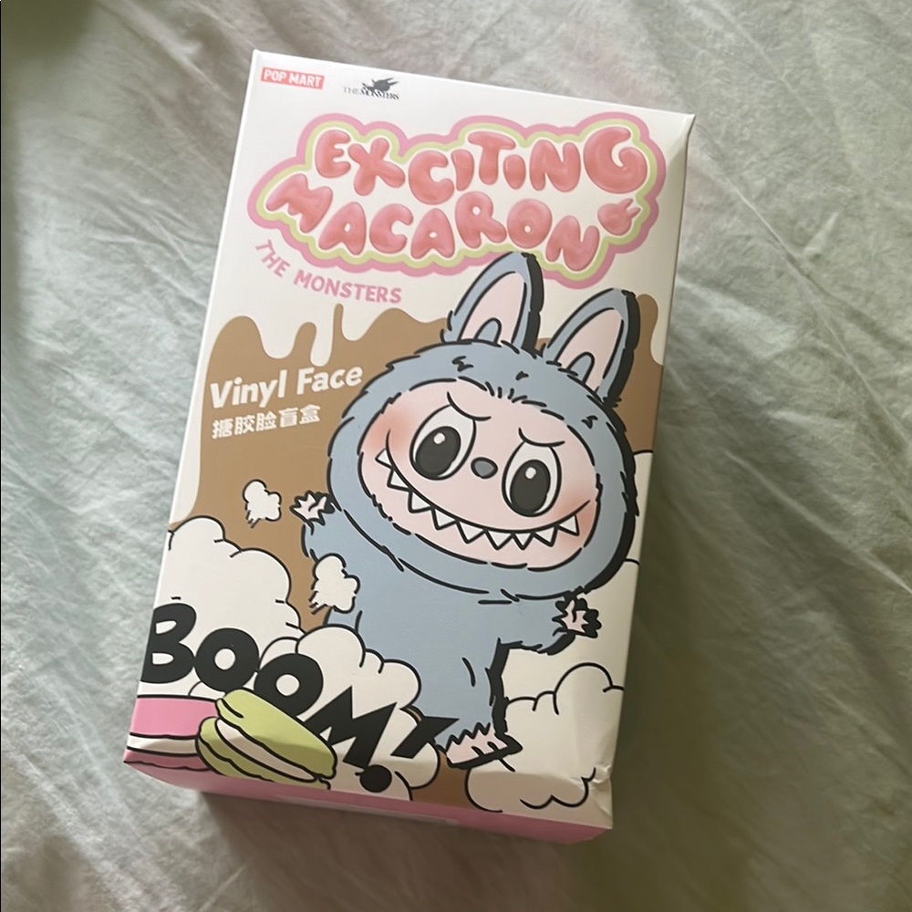 Exciting Macaron Vinyl Face Doll - Sesame Bean